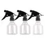 8oz Clear Empty Plastic Spray Bottles, Refillable Fine Mist Container Adjustable Nozzle for Cleaning Solutions, Essential Oils, Hair, Plants and Pets, 3 Pack 8oz Clear Empty Plastic Spray Bottles, Refillable Fine Mist Container Adjustable Nozzle for Cleaning Solutions, Essential Oils, Hair, Plants and Pets, 3 Pack