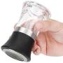 Spice Jar Cruet Home Kitchen Barbecue With Stainless Steel Sauce Jar Salt Pepper Seasoning Jar (100ml)
