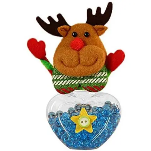 Décoration de Noël DICPOLIA, Joli Pot de Rangement en Forme de Bonbon pour Décorer la Maison Cadeau Biscuits Rangement de Boîte à Nourriture Décoration de Noël DICPOLIA, Joli Pot de Rangement en Forme de Bonbon pour Décorer la Maison Cadeau Biscuits Rangement de Boîte à Nourriture