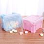 Amosfun Storage Plastic for Candy Cake Snack Gift Party Favors 12pcs (Blue)
