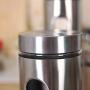 Food Storage Jars, Bulk Food Storage With Airtight Lid, Sealed Food Storage Canisters For Tea, Coffee, Spices, Cookies, Sugar,D9.8Xh12.4Cm