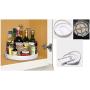 Solutions2Go 20036 Bottle Organizer, White
