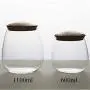 Glasgläser für Gewürze Mason Jar mit Deckel - Küchen-Lagerflasche für Kaffee, Zucker, Großpackungen, Süßigkeiten - 600ml