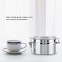 fosa Coffee Container, Stainless Steel Coffee Container Vacuum Sealed Storage Jar Kitchen Dry Food Pantry Containers for Pasta, Tea, Coffee, Cookies, Candy(800ml)