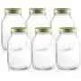 Paquet de 6 bocaux en verre Mason de 32 oz - Bocaux ronds clairs avec couvercles – ensemble de 6 bocaux quart Mason à large goulotte avec couvercle métallique étanche et étiquettes – pour la mise en conserve, la mise en conserve, les cadeaux, le stockage Paquet de 6 bocaux en verre Mason de 32 oz - Bocaux ronds clairs avec couvercles – ensemble de 6 bocaux quart Mason à large goulotte avec couvercle métallique étanche et étiquettes – pour la mise en conserve, la mise en conserve, les cadeaux, le stockage