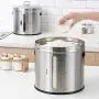 Contenants en Acier Inoxydable 304 avec Couvercles, Airtight, BPA-Free, Grande Taille, Pot à Biscuits, Contenant pour Céréales, Café, Organisateur de Cuisine, Boîte à Bonbons, 10L Contenants en Acier Inoxydable 304 avec Couvercles, Airtight, BPA-Free, Grande Taille, Pot à Biscuits, Contenant pour Céréales, Café, Organisateur de Cuisine, Boîte à Bonbons, 10L