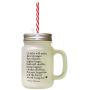 Black Babe Will Make You Love Stronger Day Night Loner Frosted Glass Mason Jar With Straw
