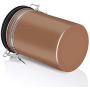 Coffee Container Large Airtight Stainless Steel Tea Storage Chests Kitchen Canister,Gray