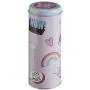 Bouteilles de rangement Premier Housewares Fun Times, Tin, Rose, 8 x 8 x 18 cm Bouteilles de rangement Premier Housewares Fun Times, Tin, Rose, 8 x 8 x 18 cm