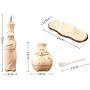 Mini Spice Jars Kitchenware, seasoning jar, ceramic spice box, cute combination