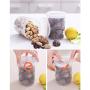 Sealed Storage Box Plastic Kitchen Crisper Food Nut Portable Transparent Milk Powder Kitchen Refrigerator Grain Storage Container Moisture-proof Tea Can Food Dispensers