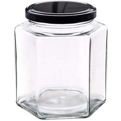 Kitchen Food Storage Jar Airtight Food Storage Kitchen Glass Jar Moisture-Proof Home Multi-Purpose Jam Bottle Cruet Glass Sealed Jar Glass Jar