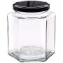 Kitchen Food Storage Jar Airtight Food Storage Kitchen Glass Jar Moisture-Proof Home Multi-Purpose Jam Bottle Cruet Glass Sealed Jar Glass Jar