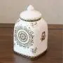 Cookie Jar Ceramic with Lids Airtight, Pottery Food Storage Containers for Kitchen Pantry Canisters Bulk Candy Store, 3L/1.5L (Size : 2.5L) Cookie Jar Ceramic with Lids Airtight, Pottery Food Storage Containers for Kitchen Pantry Canisters Bulk Candy Store, 3L/1.5L (Size : 2.5L)