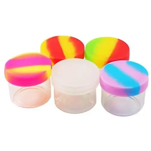 Ensemble de bocaux de rangement en verre X-Value comprenant 50 petits contenants réutilisables de 6ml avec couvercle en silicone étanche - Aléatoire. Ensemble de bocaux de rangement en verre X-Value comprenant 50 petits contenants réutilisables de 6ml avec couvercle en silicone étanche - Aléatoire.