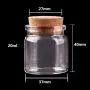 | Storage Bottles & Jars | 24pcs 374027mm 20ml Mini Glass Wishing Bottles Tiny Jars Vials With Cork Stopper wedding gift | by HUDITOOLS | 1 PCs