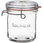 Luigi Bormioli 12160/01 Lock-Eat 25.25 oz XL Food Jar, 1 Piece, Clear