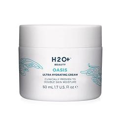 Face Cream, Oasis Ultra Hydrating Cream by H2O+ Beauty, Clinically Proven to Double Skin Moisture, for Dry Skin, 1.7 Ounce