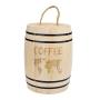 Coffee Bottles-Vovomay Fresh Coffee Bean Airtight Container Wooden for Coffee Beans Grounds
