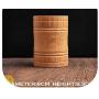 Handmade Bamboo Tea Canister Spice Caddy Storage Box Organizer Bottle Tea Set Box Kitchen Accessories Seal Cover Jar Caddy Gift,Small