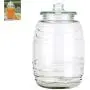 3 Gallon Glass Barrel Jar Vitrolero Aguas Frescas Water Juice Beverage Container With Lid Fiesta Catering Party Wedding