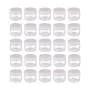 25 Pcs 15ML 0.5OZ Empty Refillable Plastic Makeup Eyeshadow Glitter Storage Bottle Pot Sample Eye Cream Emulsion Container Jar Portable Trial Packing Vial (White Lid) 25 Pcs 15ML 0.5OZ Empty Refillable Plastic Makeup Eyeshadow Glitter Storage Bottle Pot Sample Eye Cream Emulsion Container Jar Portable Trial Packing Vial (White Lid)