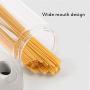 YTF-Noodle storage tank, noodle food box, kitchen glass transparent storage container easy to clean