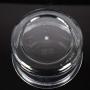 LAAT 1pcs Acrylic Seasoning Box Acrylic Container Acrylic Case Transparent Seasoning Rack Spice Pots Kitchen Storage Container Condiment Jars for Home and Kitchen(16X9CM)
