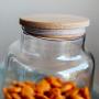 Glass Sealed Jars, Moisture-Proof Kitchen Food Containers, Storage Of Spices/Biscuits/Oatmeal/Coffee Beans