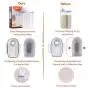 Réservoir à Riz AOLVO 2kg, 3 Pièces Contenants Airtight pour Céréales/Riz, Cylindre de Rangement en Graines Épais Transparent avec Bouchon et Tasse Mesurante (3 pièces) Réservoir à Riz AOLVO 2kg, 3 Pièces Contenants Airtight pour Céréales/Riz, Cylindre de Rangement en Graines Épais Transparent avec Bouchon et Tasse Mesurante (3 pièces)