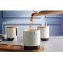 Mini Spice Jars Creative ceramic seasoning pot electro-optic stone seasoning box restaurant combination set