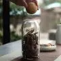Geschlossene Dose Küchen Glas Lagerbehälter für Dosen Lebensmittel Getreide Multifunktionsbehälter Glasbehälter für Tee, Küchenwerkzeug