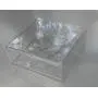 Clear plastic boxes with removable lid. Size 4.5" x 4.5" x 1.5". Food grade. Pack of 6 Clear plastic boxes with removable lid. Size 4.5" x 4.5" x 1.5". Food grade. Pack of 6