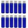 12Pcs 30ml/1oz Empty Plastic Bottle with White Flip Cap Portable Travel Bottle Dispenser Makeup Toiletry Cosmetic Sample Containers Vial Jar For Essential Oil Toner Lotion Shampoo Body Wash (Blue) 12Pcs 30ml/1oz Empty Plastic Bottle with White Flip Cap Portable Travel Bottle Dispenser Makeup Toiletry Cosmetic Sample Containers Vial Jar For Essential Oil Toner Lotion Shampoo Body Wash (Blue)