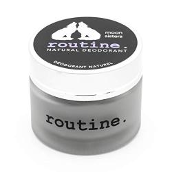 Routine Natural Deodorant - Moon Sisters: Activated Charcoal, Magnesium & Prebiotics - 58g