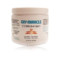 GLY MIRACLE CORIUM H2O Skin Humectant NO PARABENS for SENSITIVE Skin, 16 oz Jar Deep, Nourishing, Moisturizing Cream for Eczema, Psoriasis, Dry Skin UNSCENTED