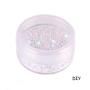 10 Gram Cosmetic Containers 20pcs Sample Jars with Lids Plastic Makeup Sample Containers BPA free Pot Jars