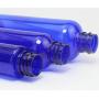 3PCS 50ml/1.7oz Empty Refillable Blue Plastic Pump Press Bottle Makeup Cosmetic Container Lotion Dispenser Bottle Jar Vial Holder Pot Travel Storage for Emulsion Essence Serum
