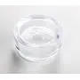 1Set 5ML 0.2OZ Transparent Detachable Empty 3-Layer Connected Plastic Cream Box with Cap Face Cream Loose Powder Capsule Stud Earring Storage Holder Refillable Cosmetic Container Jar Case for Travel
