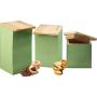 Deagourmet 86 Box Isis Green, 13.5 X 11 X 7 cm