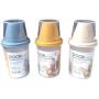 Mini Grain Storage For much fresh rice and grain keeping, use Grain Container Pack of 3 (590ml x 3EA)