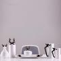 KITCHEN TEA COFFEE SUGAR STEEL CERAMIC JAR CANISTER STORAGE TINS WITH LID