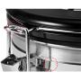 joyMerit Stainless Steel Airtight Canister with Co2 Vent Valve＆ Date Tracker Wheel and Locking Clamp for Kitchen, Coffee Ground Vault Jar, Silver, 27-ounce