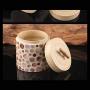 Wooden Storage Box Kitchen Bottles Jars Miscellaneous Grains Sealed Cans Food Storage Jars Tea Leaf Coffee Beans Candy Jars