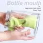 Food Storage Containers Wide Mouth Easy to Clean Storage Tank DIY Crafts Jar Food Storage Container Leak Proof Airtight (Size : 900ml) Food Storage Containers Wide Mouth Easy to Clean Storage Tank DIY Crafts Jar Food Storage Container Leak Proof Airtight (Size : 900ml)