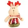 STOBOK Christmas Storage Jar for Treats, Cookies, Candy, Chocolate, Gift - Set of 2, Clear Candy Jar with Plush Santa Elk Dolls STOBOK Christmas Storage Jar for Treats, Cookies, Candy, Chocolate, Gift - Set of 2, Clear Candy Jar with Plush Santa Elk Dolls
