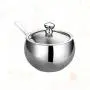 Bocal à Sucre UPKOCH avec Couvercle en Acier Inox, Rangement des Épices, Boîte de Conservation pour la Cuisine et la Maison Bocal à Sucre UPKOCH avec Couvercle en Acier Inox, Rangement des Épices, Boîte de Conservation pour la Cuisine et la Maison
