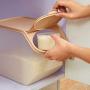 m?kvfa Kitchen Rice Fruit Storage Box Barrel Grain Large Capacity Dry Grain Cereal Dry Food Storage Container Storage Bin With Sliding Lid Plastic Storage (Pink, S)
