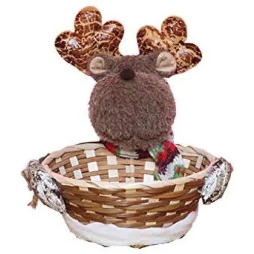 Porte-bonbons de Noël BlagenertJ pour Fruits, Panier pour Éléphant, Père Noël, Bonbon, Décoration de Bureau, Boîte de Rangement pour Fruits. Porte-bonbons de Noël BlagenertJ pour Fruits, Panier pour Éléphant, Père Noël, Bonbon, Décoration de Bureau, Boîte de Rangement pour Fruits.