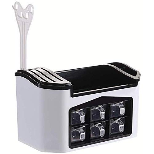 Boîte de rangement pour condiments, étagère de rangement pour épices et ustensiles de cuisine, 40x47x21cm Boîte de rangement pour condiments, étagère de rangement pour épices et ustensiles de cuisine, 40x47x21cm
